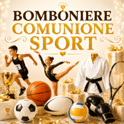 Bomboniere comunione sport